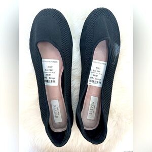 STEVEN by Steve Madden Black Flats size 10 New with Tags